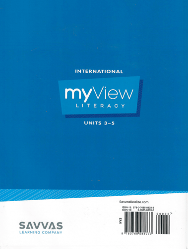 Myview Literacy 2021 In"l SB Interactive BK GR 3.1...