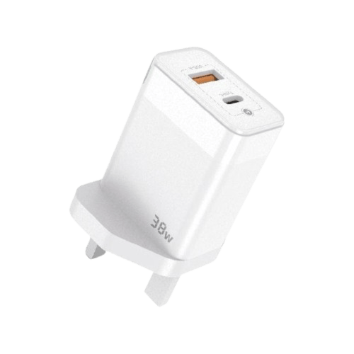 شاحن جداري ابيض 400205 SP PD+USB