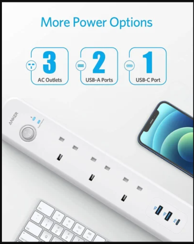 Anker Power Strip | 6 in 1