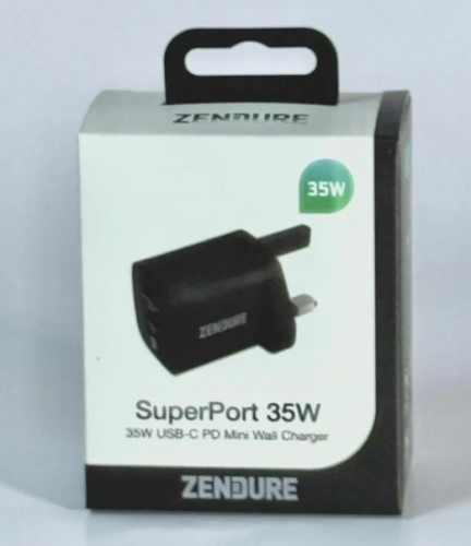 ZENDURE 35W dual-port charger black