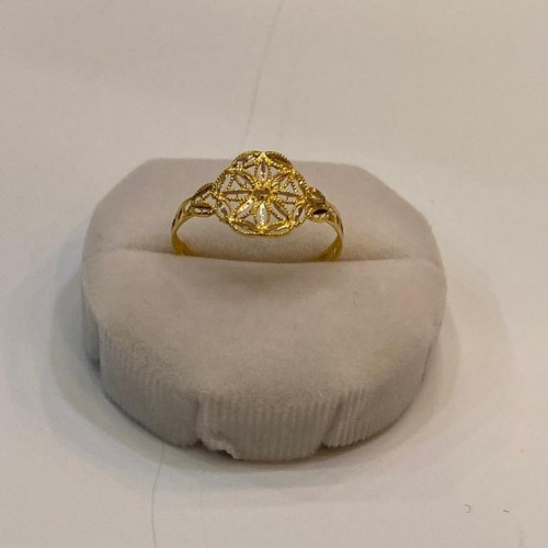 خاتم ذهب عيار 21