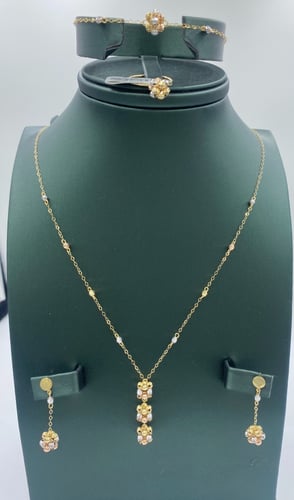 طقم لمار طيبة عيار 18