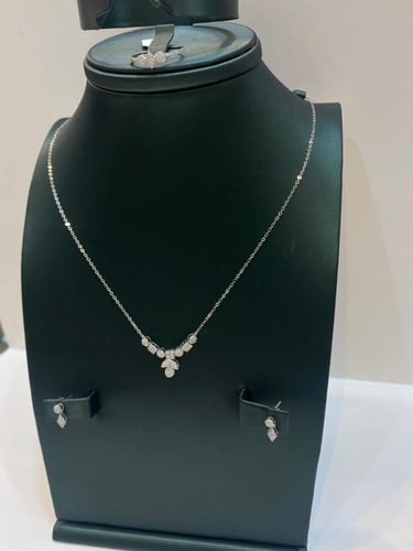 طقم ابيض اكسترا ناعم لبس يومي عيار 18