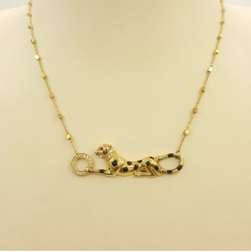 عقد نمر عيار 18