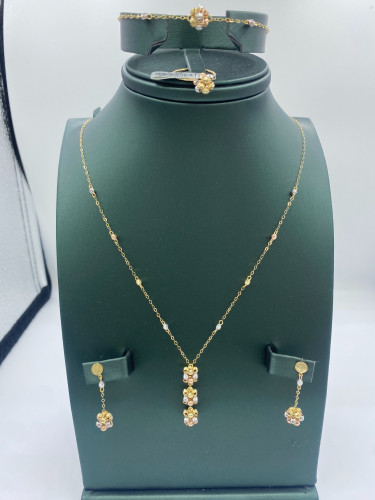 طقم لمار طيبة عيار 18