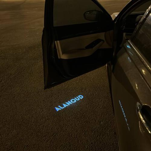 بروجكتر لباب السيارة بعدسة ( ALANOUD )