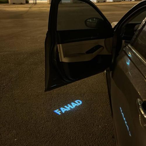 بروجكتر لباب السيارة بعدسة ( FAHAD )