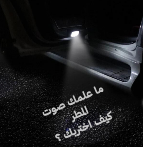 عدسة ( ما علمك صوت المطر )