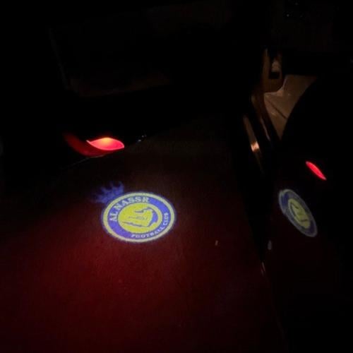 بروجكتر لباب السيارة بعدسة ( النصر )