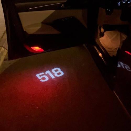 بروجكتر لباب السيارة بعدسة ( 518 )