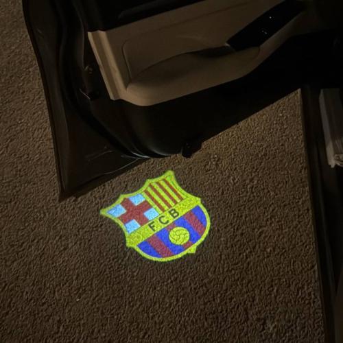 بروجكتر لباب السيارة بعدسة ( برشلونة )