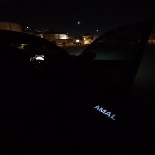 بروجكتر لباب السيارة بعدسة ( AMAL )