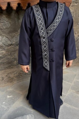 ثوب ودقله بشت السمو - متوفر بعدة ألوان