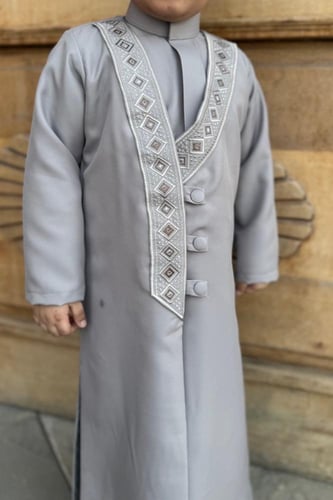 ثوب ودقله بشت السمو - متوفر بعدة ألوان