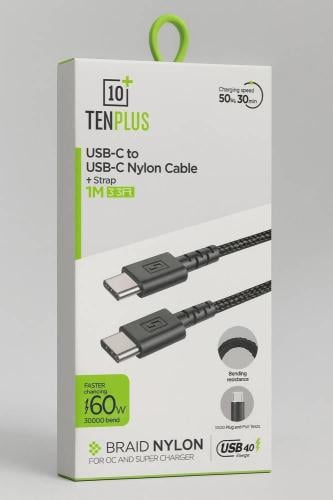 كيبل شحن من تايب سي إلى تايب سي