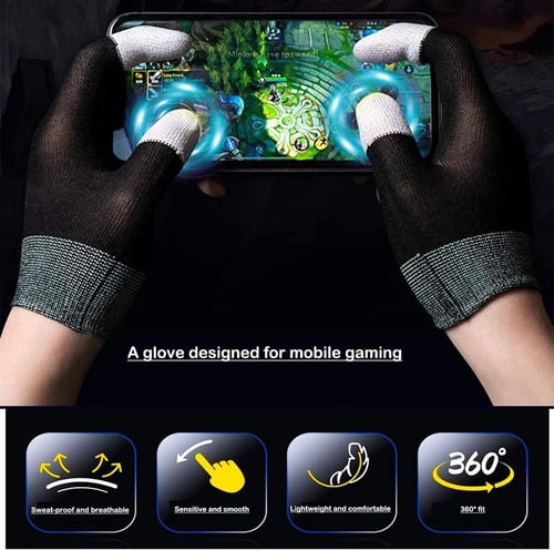 قفازات مع اصابع ببجي