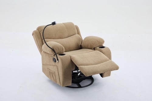 كرسى استرخاء للقراءة 2026 مع حامل أكواب ومسند جوال