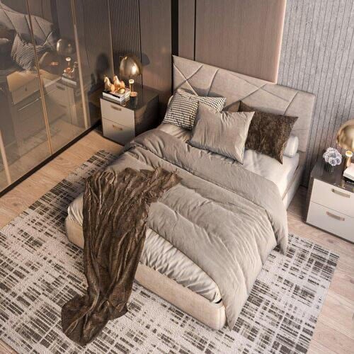 سرير Harmony: سراير غرف نوم مودرن بمقاسات نفر ونفر...