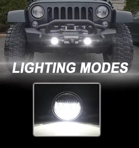 كشافات رانجلر جي كي ليد شكل 2025