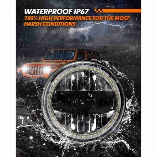 شمعات رانجلر jk 2007 -2017ليد شكل جديد