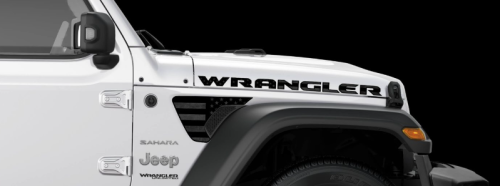 استكر رانجلر كبوت للجهتين اللون اسود