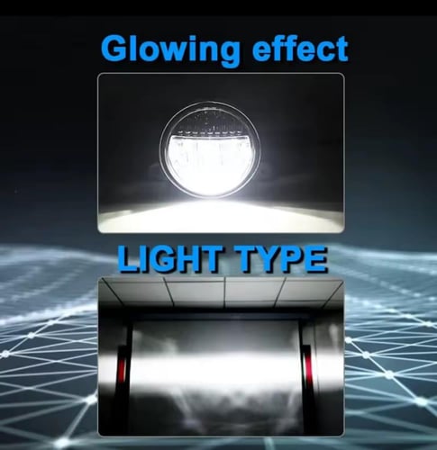 كشافات رانجلر جي كي ليد شكل 2025