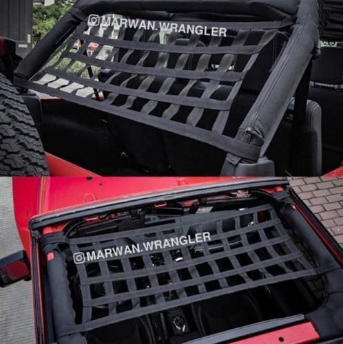 حامي سقف أو خلفية خطوط رانجلر 2007-2017 JK