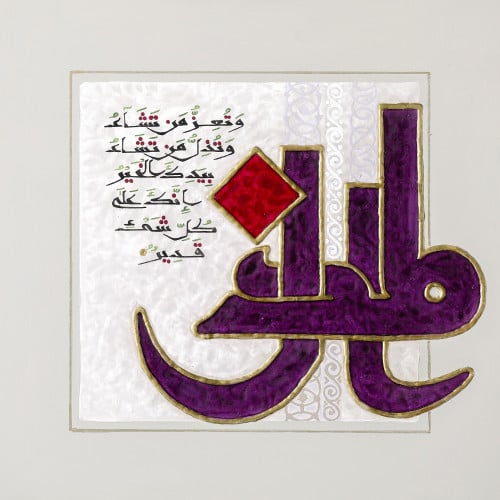 المذل - لوحة أصلية مواد متنوعة - ناصر يوسف زاي