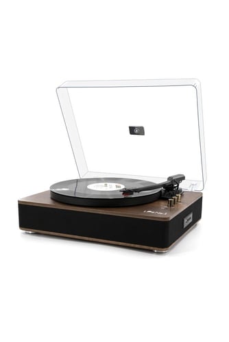 LP&No.1 Record Player with Stereo Speakers