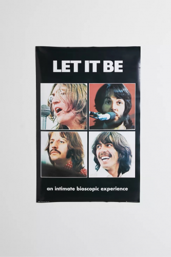 The Beatles Let It Be Poster