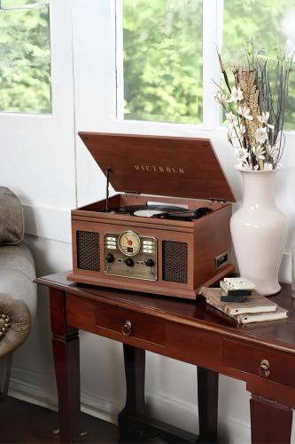 Victrola Nostalgic Bluetooth Record Player Multime...