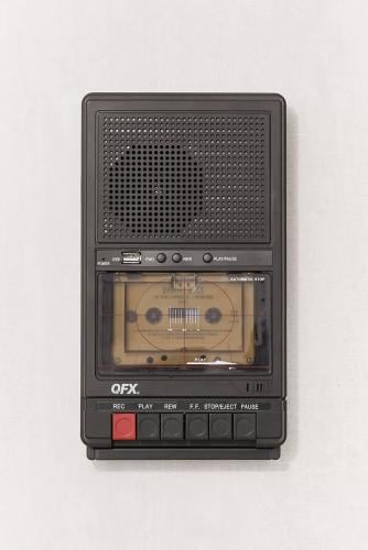 Retro Shoebox Cassette Tape Recorder + USB Player