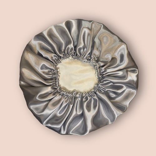 Silky satin hair bonnet