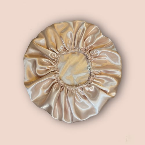 Silky satin hair bonnet