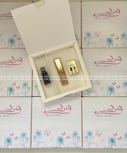 بكج ورد 36 قطعة ( ١٢ علب كريستال + ١٢ فواحة شانيل...