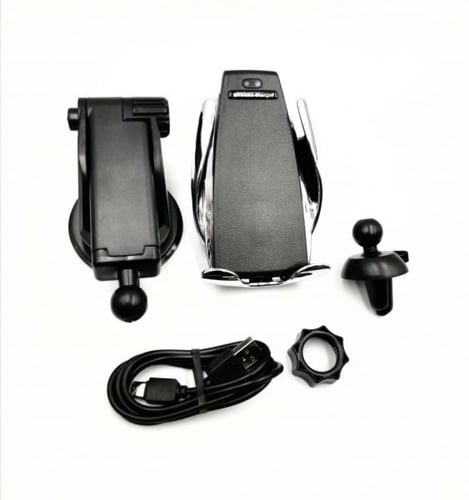 شاحن وايرلس للسيارات مع حساس حركة S5 مع قاعدة