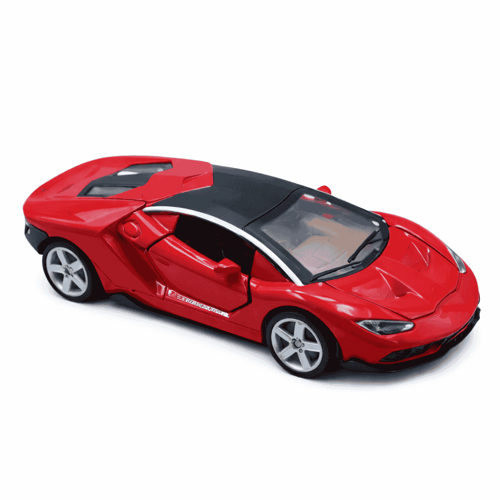 سيارة سبورت معدنية أبواب متحركة حجم صغير جدا بدون...