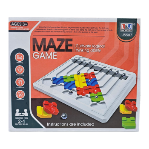 لعبة متاهة الكرات