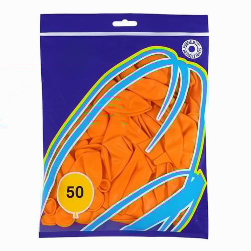 بالونات مطفي عدد 50 قطعة في العبوة حجم 7-9 بوصة