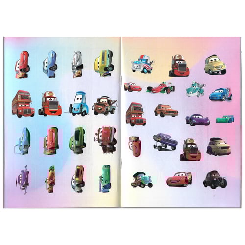 دفتر تلوين شخصيات متنوعة حجم الورقة A5