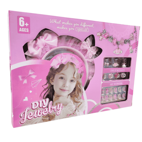 طقم تصميم طوق الشعر والإكسسوارات – DIY Headband