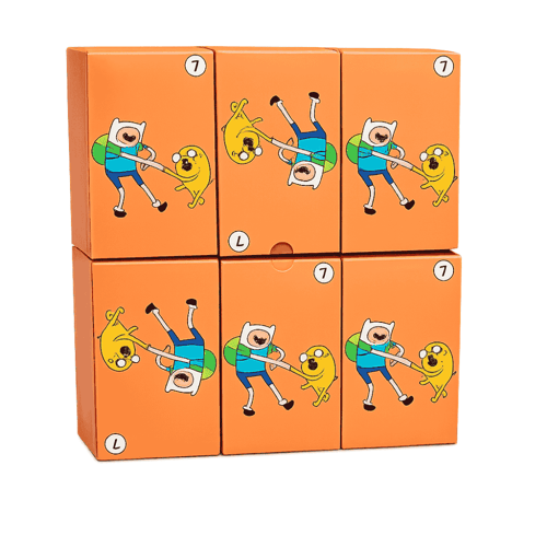 بوكس توزيعات العيد عبوات فارغة – 6 علب شكل كرتوني...