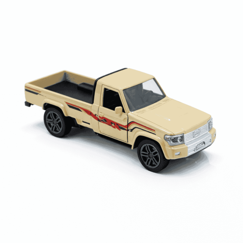 مجسم سيارة شاص معدنية للأطفال حجم صغير بدون عبوة