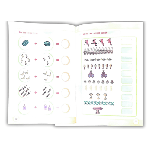 كتاب العمليات الحسابية باللغة الإنجليزية 24 صفحة