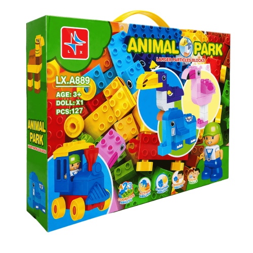 مكعبات تركيب حديقة الحيوانات – Animal Park