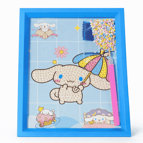 لوحة تلوين دايموند للأطفال (Diamond Painting)