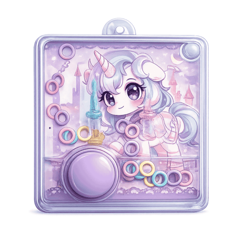 لعبة ضغط ماء للأطفال بناتي يوني كورن