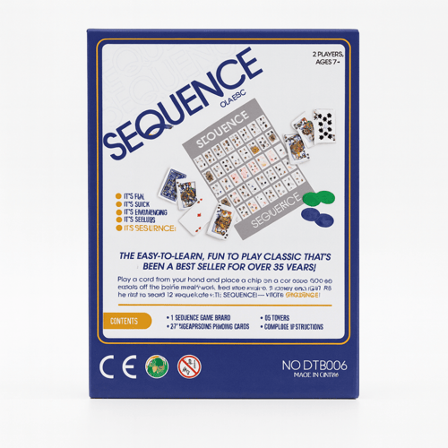 لعبة سكونس – SEQUENCE Classic (الإصدار الصغير)