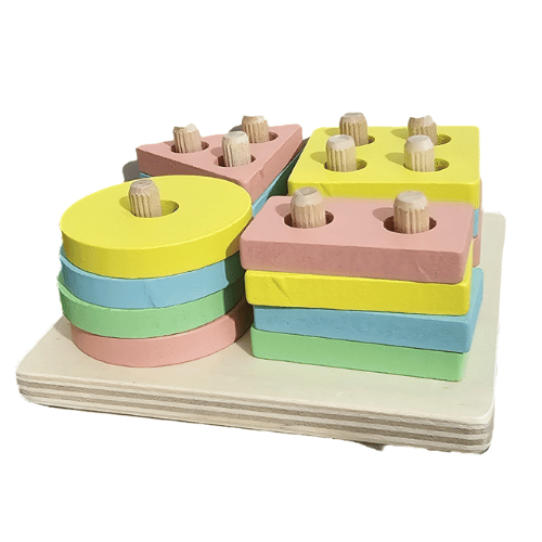 تركيبات اطفال صغار شكل مربع