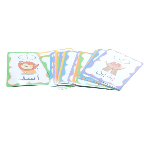 بطاقات تعليمية- الحروف العربية